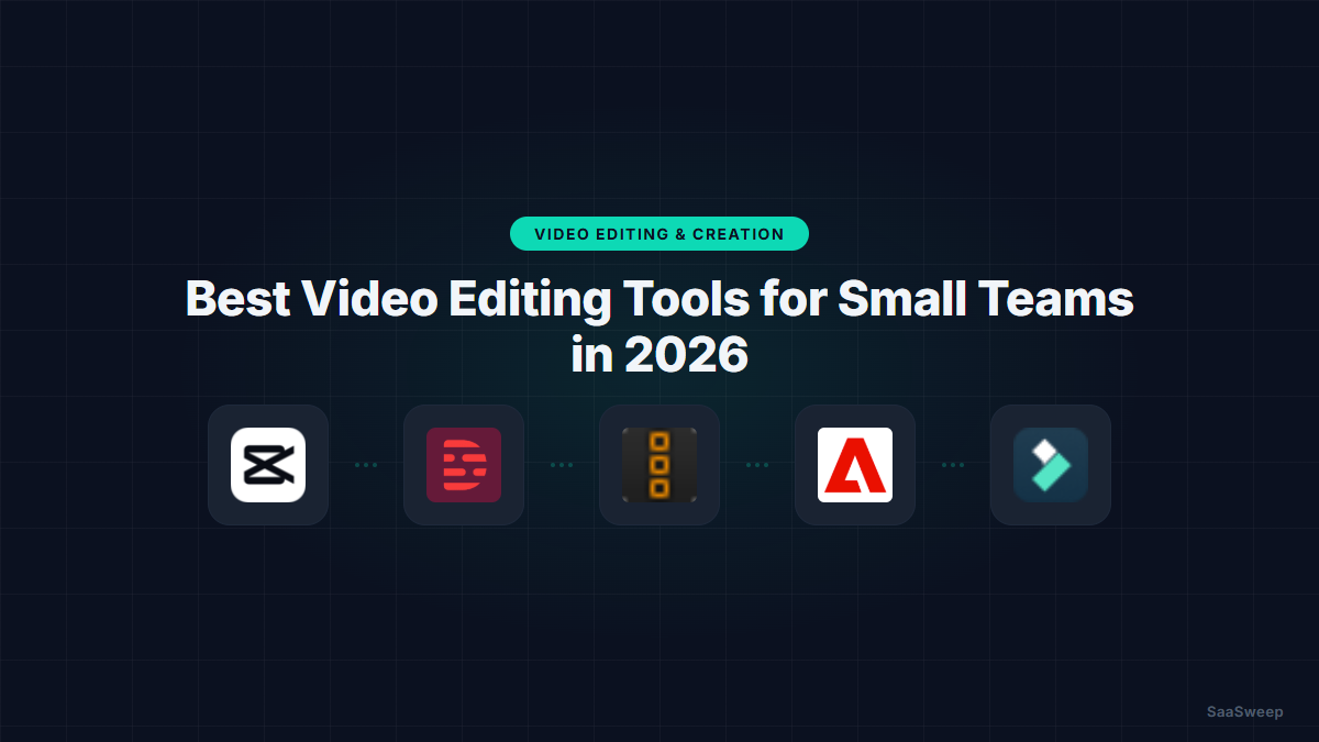 Best Video Editing Tools for Small Teams in 2026